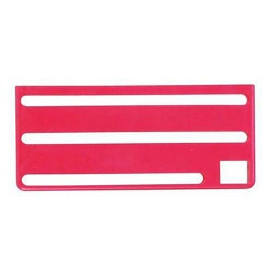 HACCP包丁差用カラープレート B(横)タイプ レッド