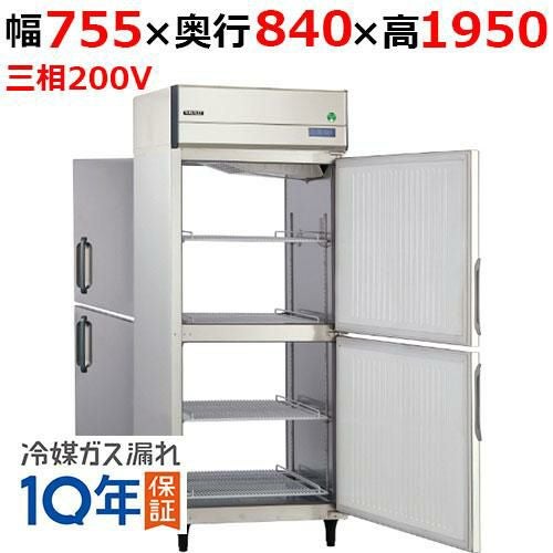 GPD-082FMD1(旧：GPD-082FMD) 【フクシマガリレイ】ノンフロン縦型パススルー冷凍庫 幅755×奥行840×高さ1950 三相200V
