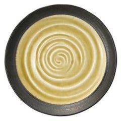 水鏡 黄 7.5丸皿 黄【まとめ買い商品】