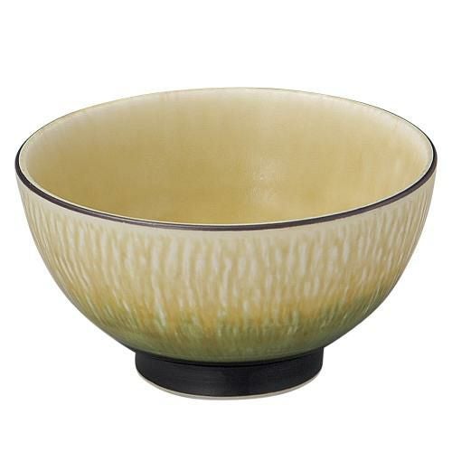 水明かり織部 3.8飯碗【まとめ買い商品】