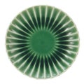 かすみ 緑 12.5cm丸皿【まとめ買い商品】