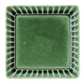 かすみ 緑 15.5cm正角皿【まとめ買い商品】