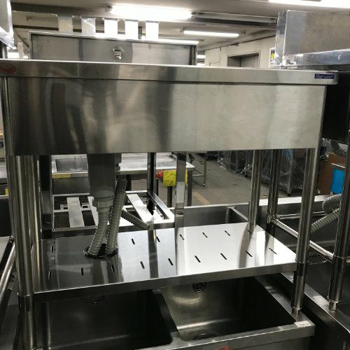 KP1-900,KPC1-900 【組立式/東製作所】 一槽シンク 幅900×奥行450×高さ