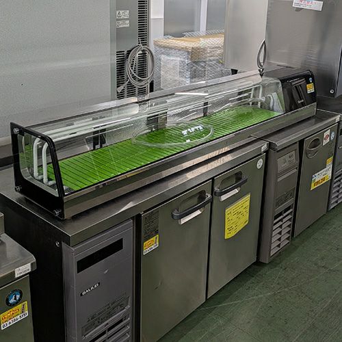 冷蔵ネタケース 大和冷機 DN601-R 幅1800×奥行450×高さ280 【大宮店在庫】