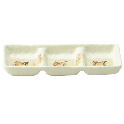 風だより 石目3品盛 美濃焼【まとめ買い商品】