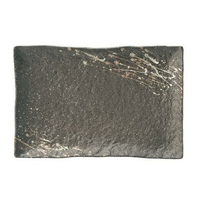 吹雪 石目尺長角皿 美濃焼【まとめ買い商品】