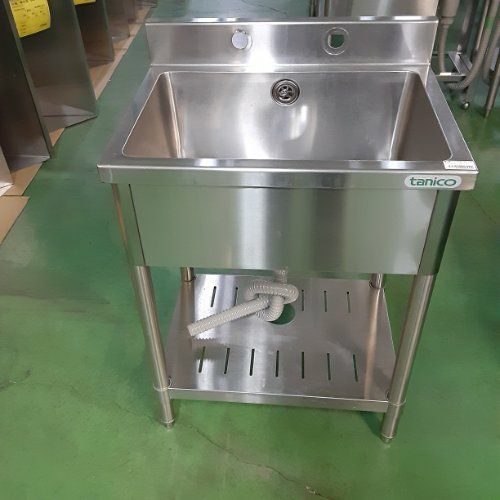 ⭐︎中古品 タニコ 1槽シンク 900×750×800mm 厨房用品⭐︎