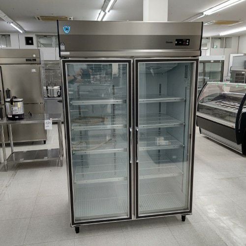 中古】リーチインショーケース スイング扉 大和冷機 493EFKP 幅1200 中古】リーチインショーケース スイング扉 大和冷機 493EFKP 幅1200