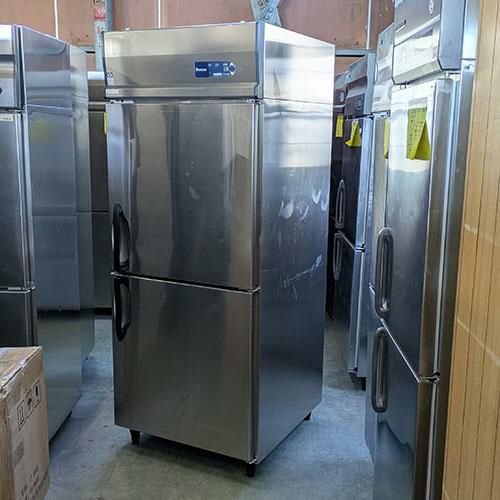 業界最長1年保証】【中古】縦型冷蔵庫 ホシザキ HR-75AT 幅750×奥行650