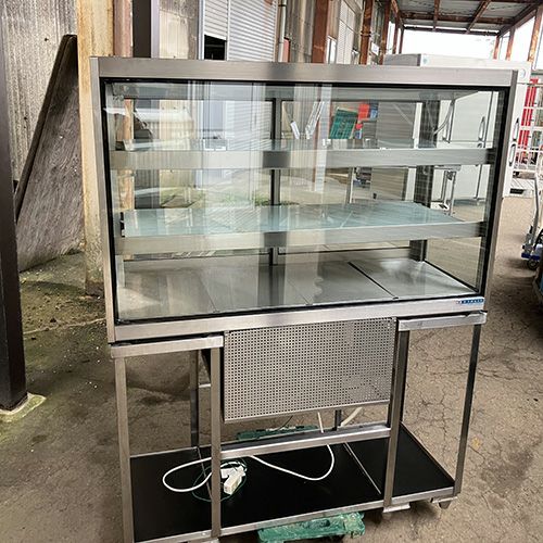 【業界最長1年保証】別注冷蔵ショーケース 大穂製作所 OHU角型ー1200特 幅1200×奥行500×高さ1550 【金沢厨房館在庫】