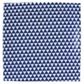 山格子 19.5cmスクエアープレート 青【まとめ買い商品】
