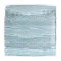 細縞 15.5cmスクエアープレート 緑【まとめ買い商品】
