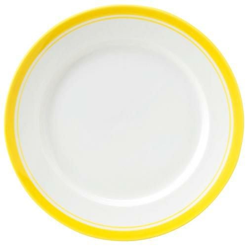 ビュッフェ プレート 17cm イエロー Buffet【まとめ買い商品】