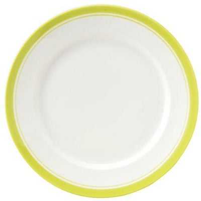 ビュッフェ デザートプレート 21cm グリーン Buffet【まとめ買い商品】