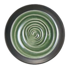 水鏡 緑 6.5丸皿 緑【まとめ買い商品】