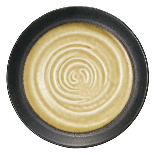水鏡 黄 6.5丸皿 黄【まとめ買い商品】