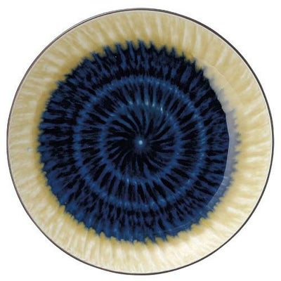 水明かり瑠璃 4.5丸皿【まとめ買い商品】