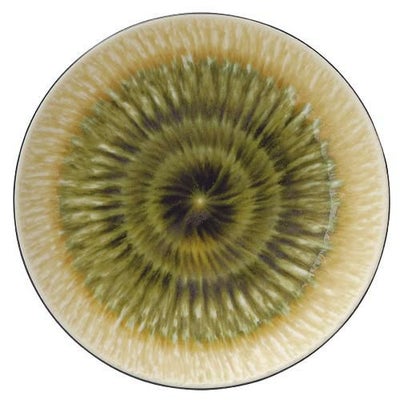 水明かり織部 5.0丸皿【まとめ買い商品】