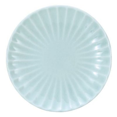かすみ 青白 12.5cm丸皿【まとめ買い商品】