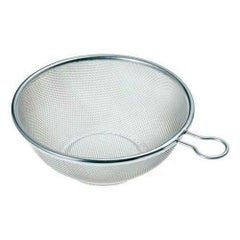 TS 18-8 頑丈なザル プチリング付 19cm