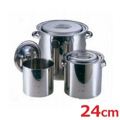 EBM モリブデン キッチンポット/寸胴鍋 24cm 板手付