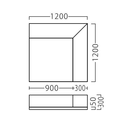 メロディーサークル付コーナーC1200 Aランク