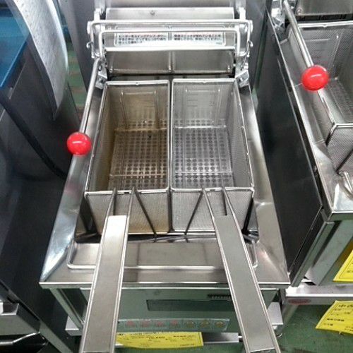 TCFL-8T 【タニコー】 電気フライヤー 4～8L ミニ卓上タイプ 天ぷら用