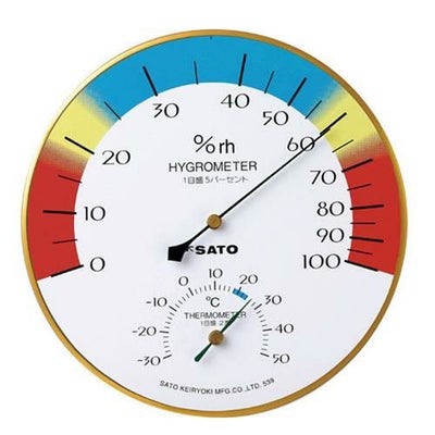 温湿度計 メロディー温湿度計 1412-00 佐藤計量器【業務用/新品】【グループW】【プロ用】