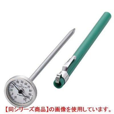 【業務用/新品】中心温度計 ポケットバイメタル温度計【 -10～110゜C】 58746 佐藤計量器/【グループW】【プロ用】
