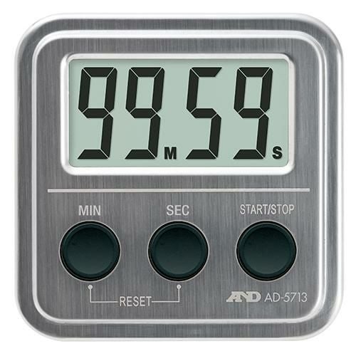 100分計 デジタルタイマー100分計 AD-5713 A&D【業務用/新品】【グループW】【プロ用】