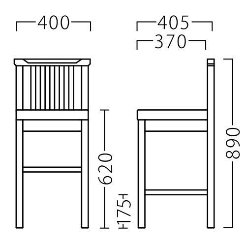 柳スタンドイス(黒) Aランク