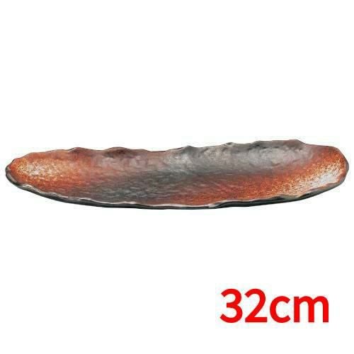 大文字 さざ波32cm細皿【まとめ買い商品】