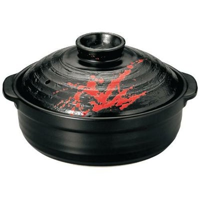 炎 石目6号鍋 IH対応 美濃焼【まとめ買い商品】