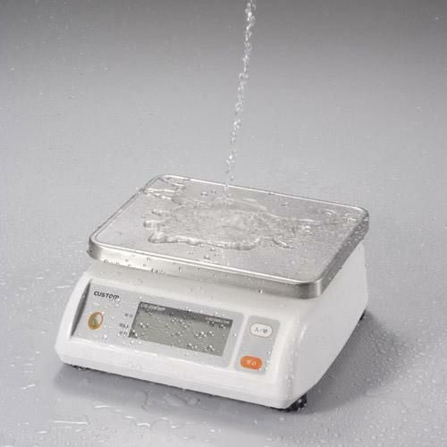 卓上ハカリ 防塵・防水デジタルハカリ 5kg CS-5000WP カスタム【グループW】【プロ用】