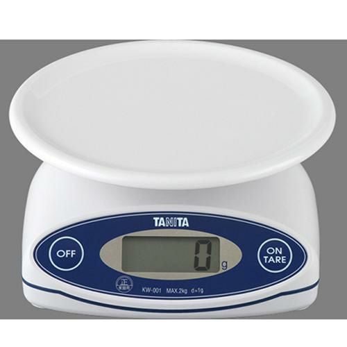 卓上 防水デジタルクッキングスケール 2kg KW-001 タニタ