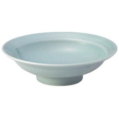 青彩 8.0丸高台皿【まとめ買い商品】