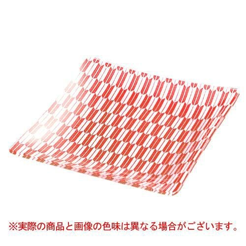 矢絣 ピンク 13.5cm正角皿 ピンク【まとめ買い商品】