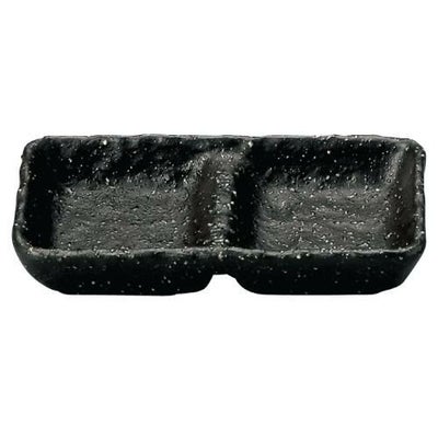 【星空 石目2品盛】連皿 高さ25mm×長径:140・短径:80【業務用】【グループB】【プロ用】【まとめ買い商品】