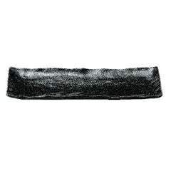 【ゆず黒燿 石目尺一細長角皿】角皿 高さ30mm×長径:350・短径:150【業務用】【グループB】【プロ用】【まとめ買い商品】