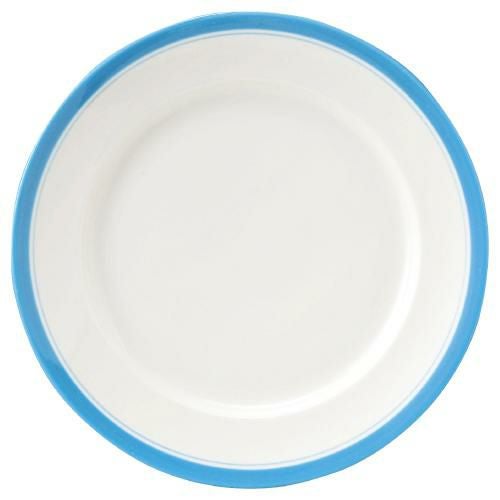 ビュッフェ デザートプレート 21cm ブルー Buffet【まとめ買い商品】