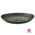 かすみ 黒 楕円皿大【まとめ買い商品】