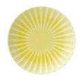 かすみ イエロー 14.5cm丸皿【まとめ買い商品】