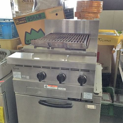 中古　フジマック　ハースグリラー　ステーキグリル　FGG50-3C　LPガス　厨房機器　業務用　サイズ400×500×740㎜　158B-2 業界最長1年保証】【中古】ハースグリラーBG フジマック FGG50-3C 幅