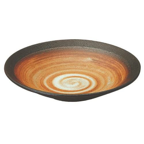 志野化粧 リップル5.0皿【まとめ買い商品】