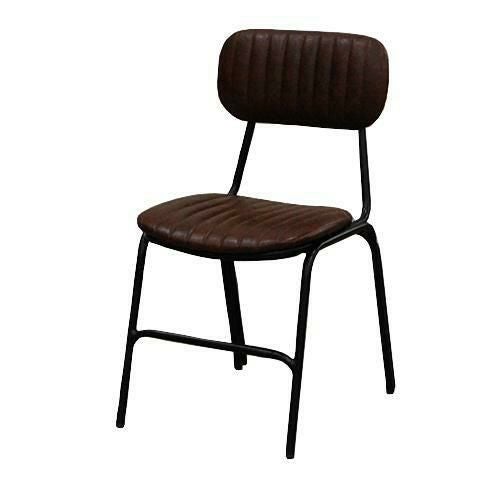 OLE-RC-BR 洋風パイプ椅子 OLE レギュラーチェア ブラウン 【テンポスオリジナル】 幅440×奥行530×高さ790 座面高さ：450(mm) 1年保証/