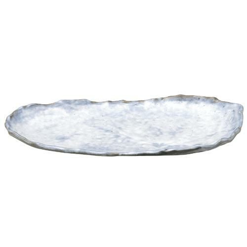 白妙 さざ波34cm長皿【まとめ買い商品】