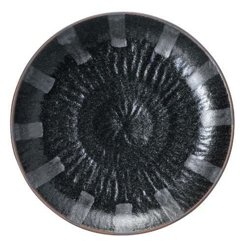 黒雅 4.5丸皿【まとめ買い商品】