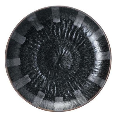 黒雅 4.5丸皿【まとめ買い商品】