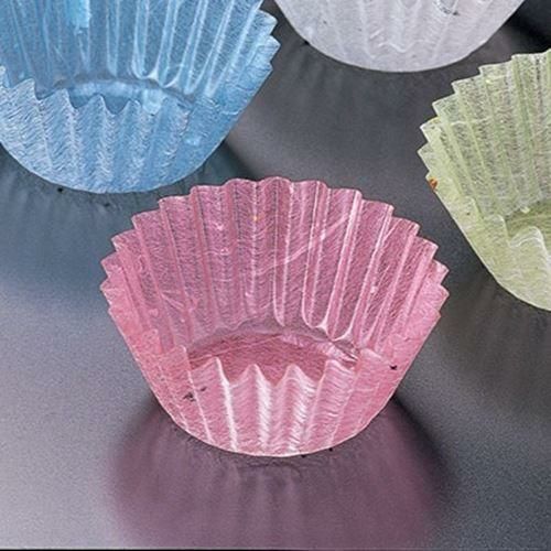 グルメカップ金箔紙 厚口 桃 φ75(300枚)