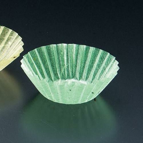 グルメカップ金箔紙 緑 φ95(500枚)